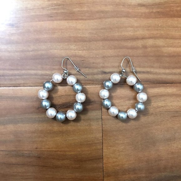 MOTIF Beaded Hopes Hoops - Picture 2 of 2